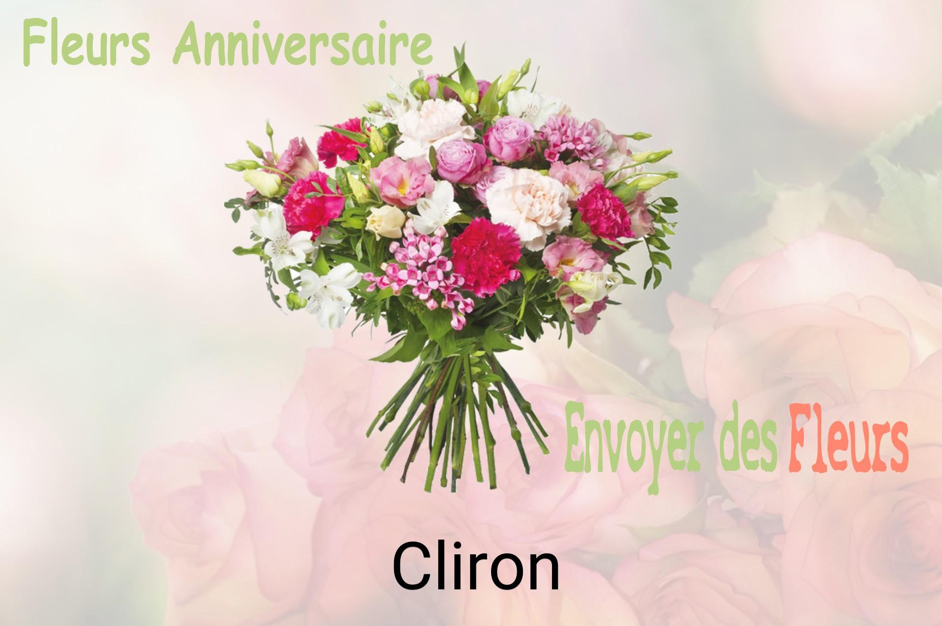 Bouquet de fleurs d’anniversaire livré à Cliron